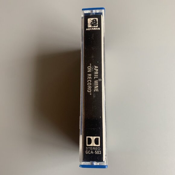 April Wine – On Record Cassette - Aquarius Records (3) – GCA-503 - Aquarius 1972 - Picture 3 of 5
